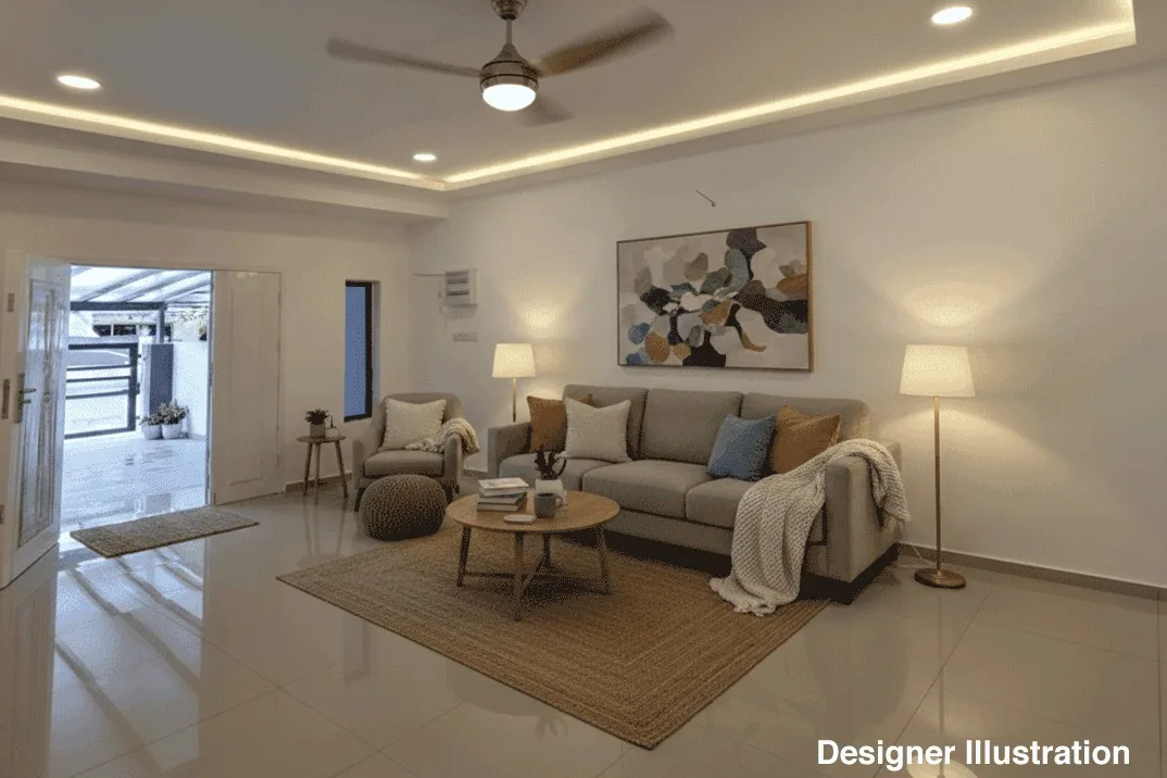 Single Storey Terrace House @ Taman Melawis, Klang